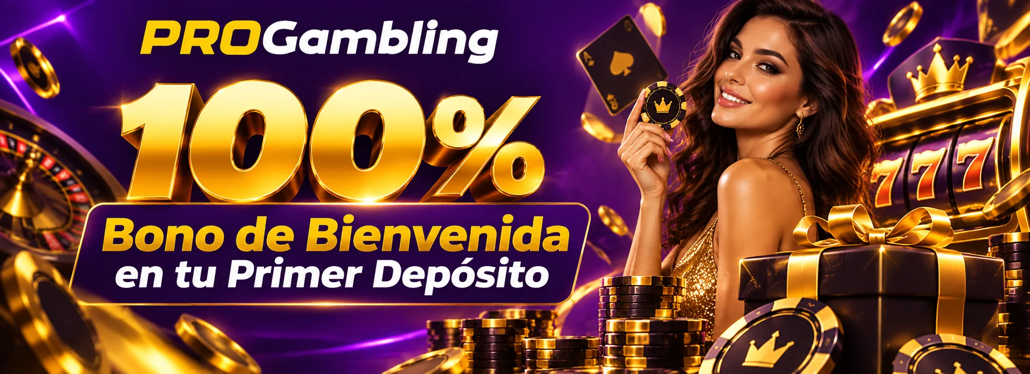 100% en el primer depósito